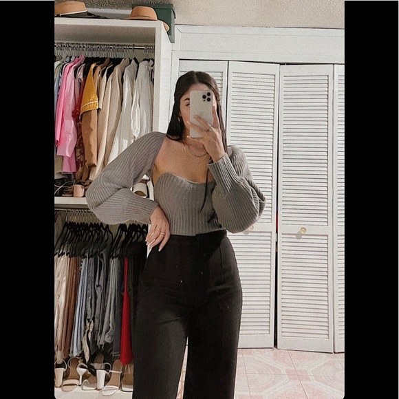 Knit Tube Top with Bolero ❌ SOLD ❌ - Picture 3 of 6